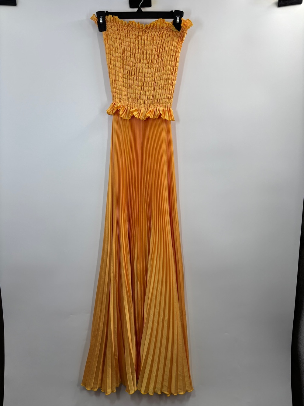 L'IDÉE Maya Strapless Pleated Maxi Dress AU14/US10 - Picture 5 of 7